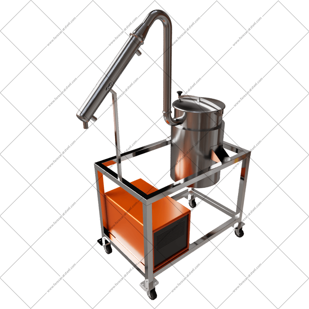 دستگاه اسانس‌گیر صنعتی50لیتری